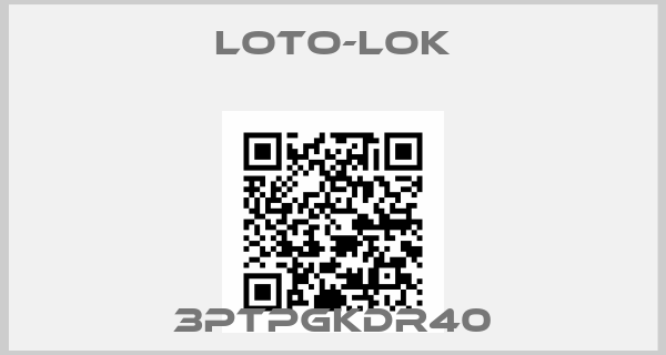 LOTO-LOK-3PTPGKDR40