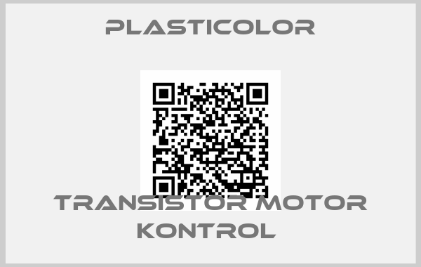Plasticolor-TRANSISTOR MOTOR KONTROL 