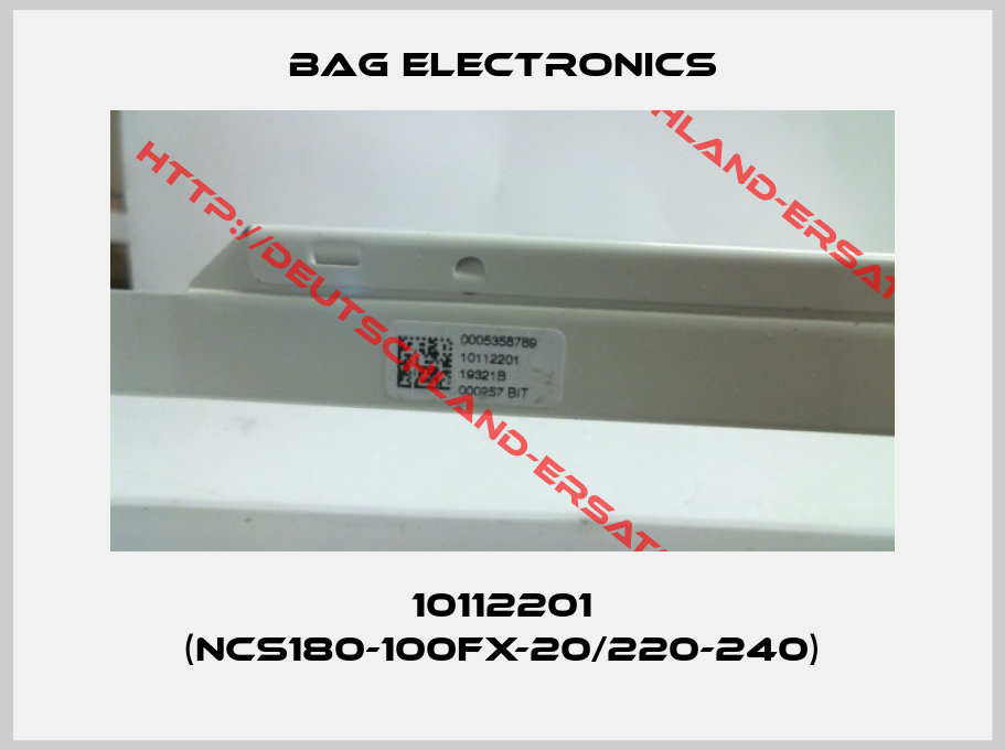 BAG Electronics-10112201 (NCS180-100FX-20/220-240)