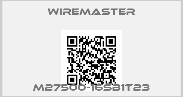 Wiremaster-M27500-16SB1T23