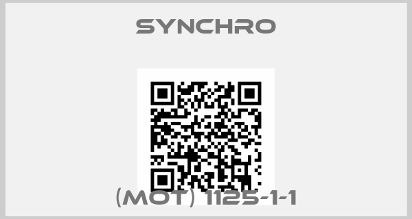 SYNCHRO-(MOT) 1125-1-1