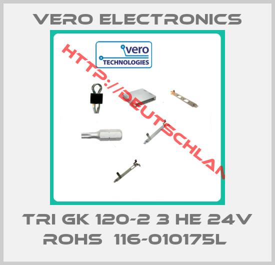 Vero Electronics-TRI GK 120-2 3 HE 24V ROHS  116-010175L 