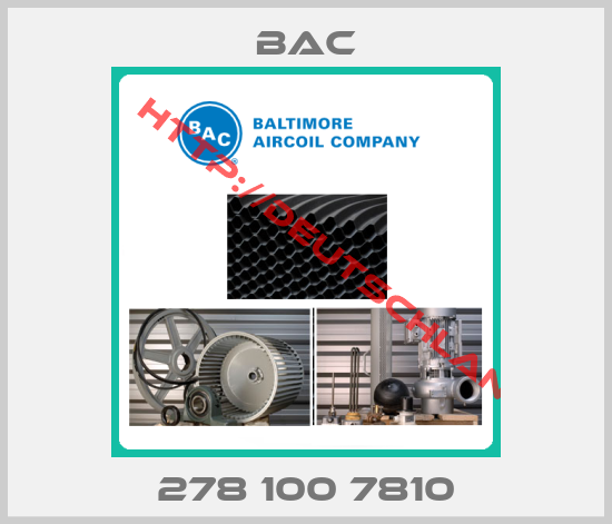 BAC-278 100 7810