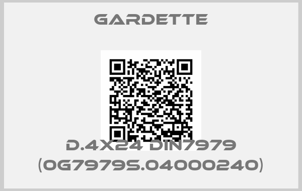 Gardette-D.4X24 DIN7979 (0G7979S.04000240)