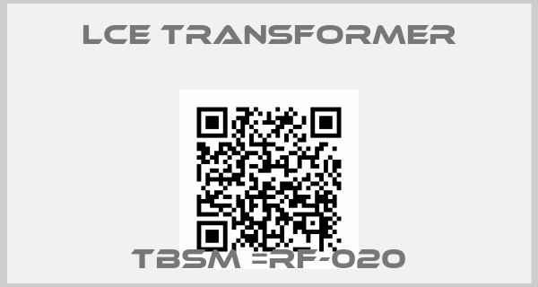 LCE Transformer-TBSM =RF-020