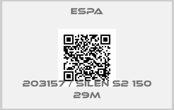 ESPA-203157 / SILEN S2 150 29M