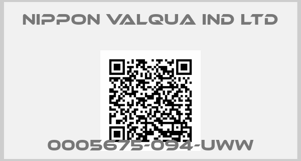 NIPPON VALQUA IND LTD-0005675-094-UWW