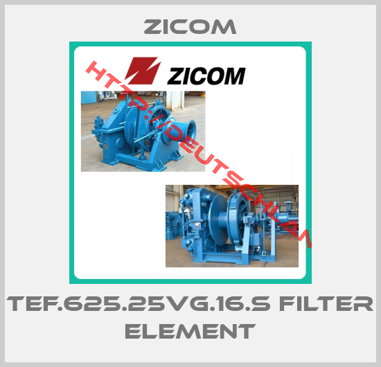 Zicom-TEF.625.25VG.16.S filter element