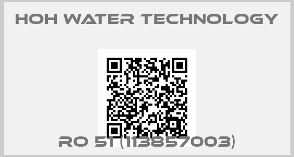 Hoh Water Technology-RO 51 (113857003)