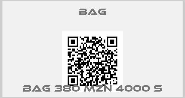 Bag-BAG 380 MZN 4000 S