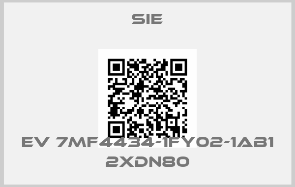 SIE-EV 7MF4434-1FY02-1AB1 2xDN80