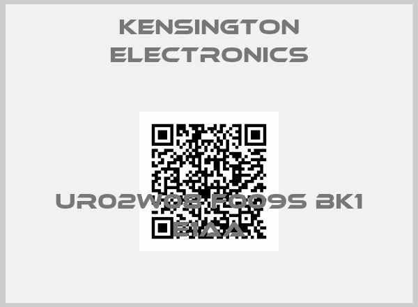 Kensington Electronics-UR02W08 F009S BK1 E1AA