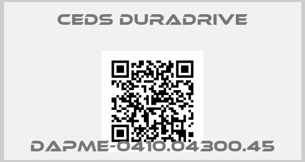 Ceds Duradrive-DAPME-0410.04300.45