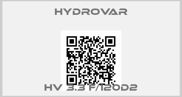 HYDROVAR-HV 3.3 f/120d2