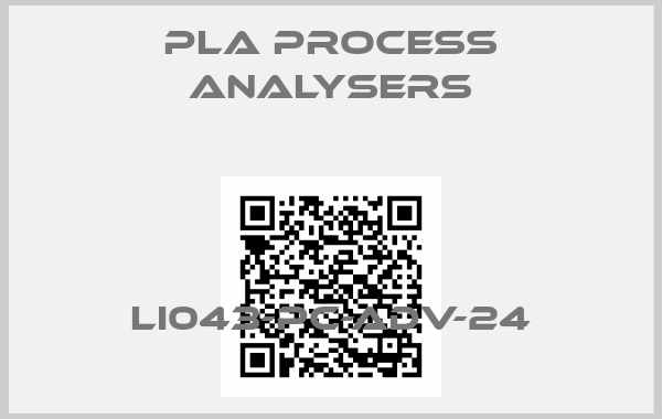 PLA Process Analysers-LI043-PC-ADV-24