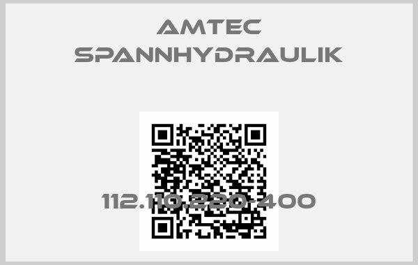 Amtec Spannhydraulik-112.110.220-400