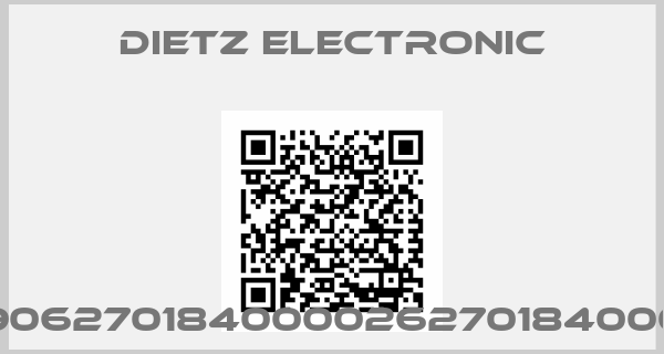 DIETZ ELECTRONIC-DG90627018400002627018400004
