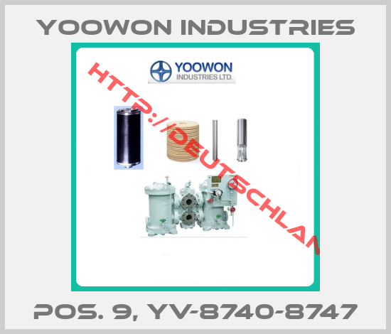 Yoowon Industries-Pos. 9, YV-8740-8747
