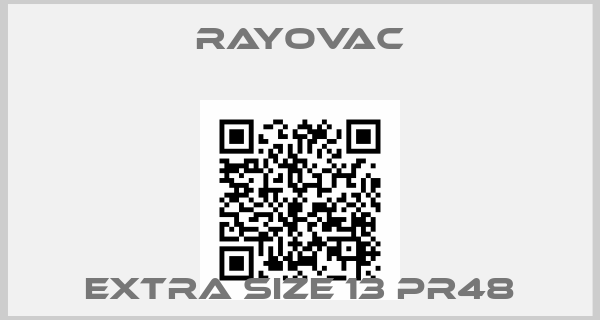 Rayovac-Extra Size 13 PR48