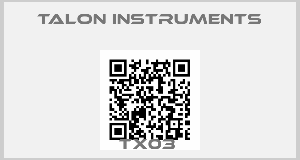Talon Instruments-TX03 