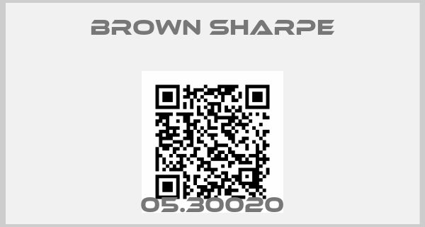 Brown Sharpe-05.30020