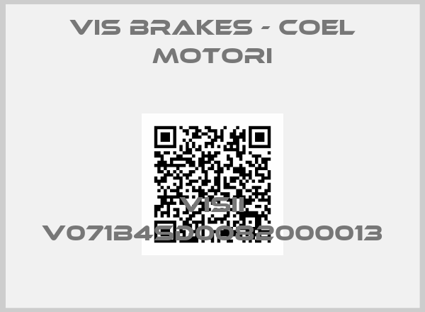 VIS Brakes - Coel motori-VISII V071B4SD0082000013