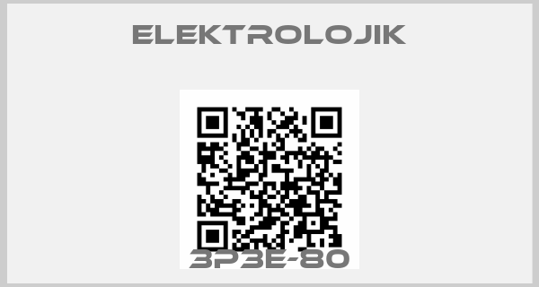 Elektrolojik-3P3E-80