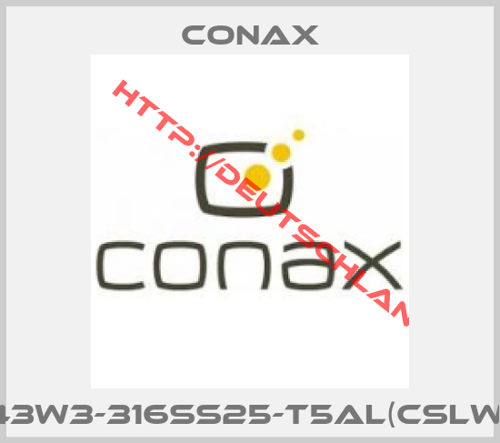 CONAX-TD43W3-316SS25-T5AL(CSLWUN)