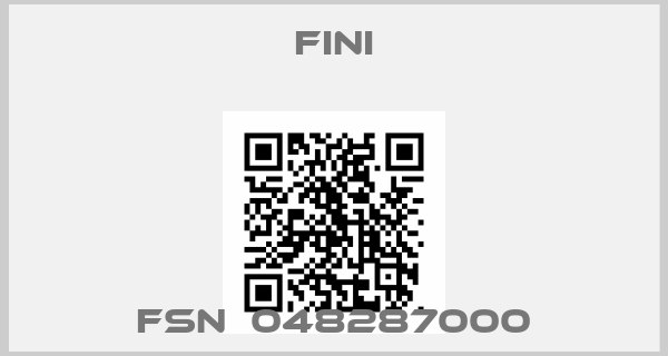 FINI-FSN  048287000