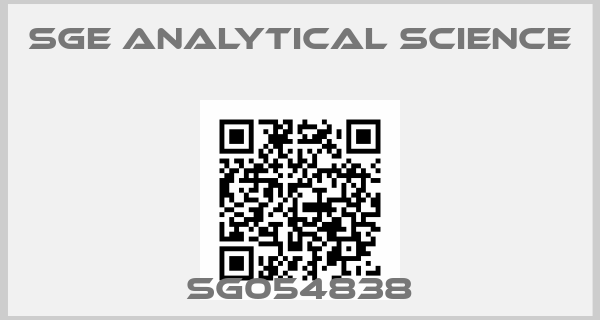 SGE ANALYTICAL SCIENCE-SG054838