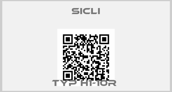 sicli-TYP H1-10R 