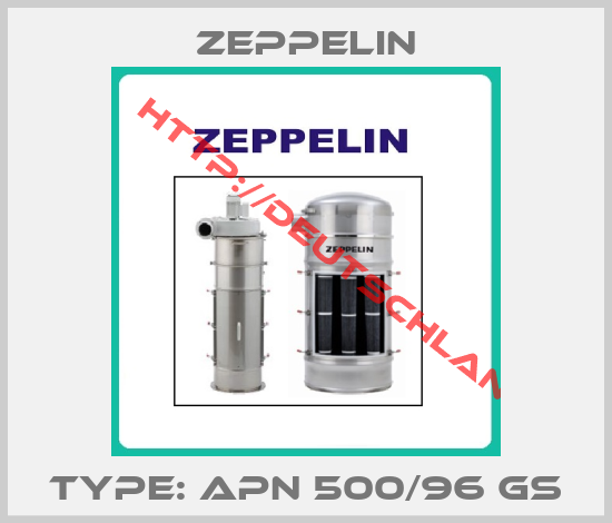 ZEPPELIN-Type: APN 500/96 GS
