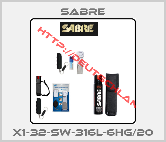 SABRE-X1-32-SW-316L-6HG/20