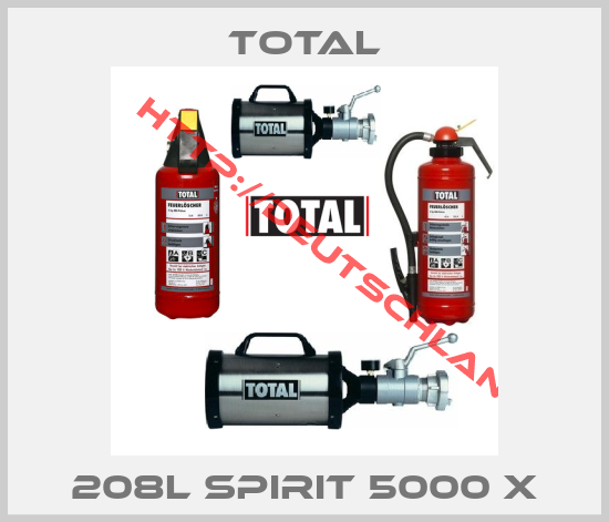 Total-208L SPIRIT 5000 X