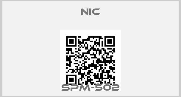 NIC-SPM-502