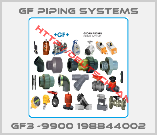 GF Piping Systems-GF3 -9900 198844002