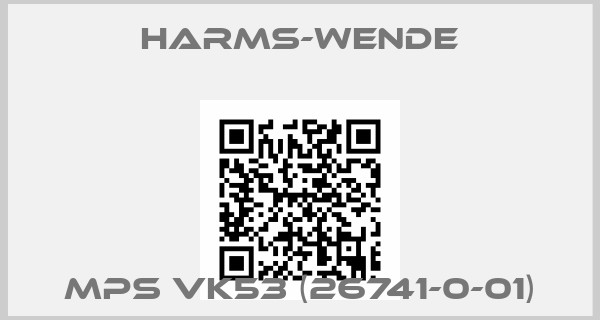 Harms-Wende-MPS VK53 (26741-0-01)