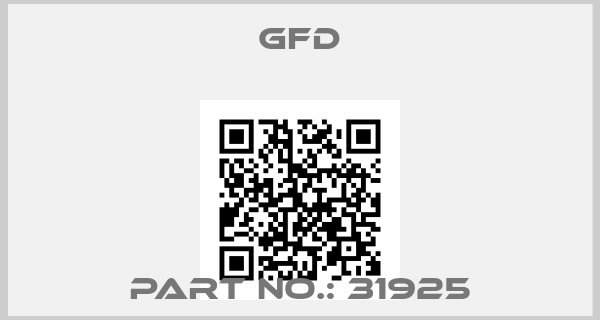 GFD-Part No.: 31925