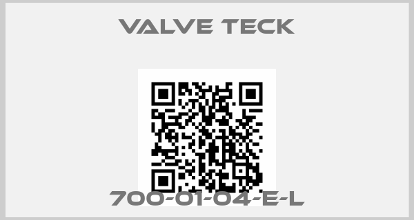 Valve Teck-700-01-04-E-L
