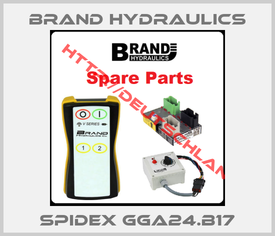 BRAND HYDRAULICS-Spidex GGA24.B17
