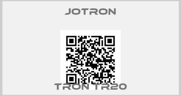 JOTRON-TRON TR20