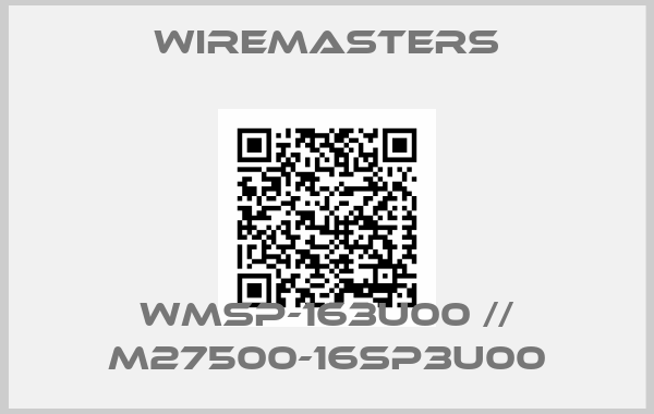 WireMasters-WMSP-163U00 // M27500-16SP3U00