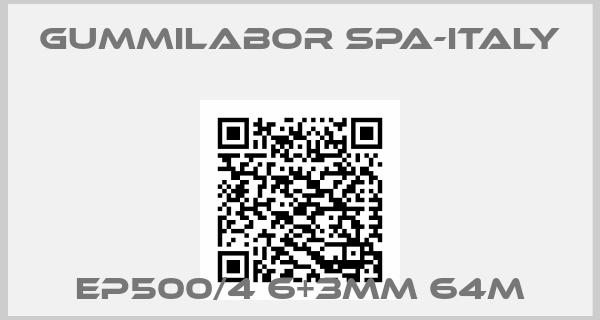 Gummilabor SPA-Italy-EP500/4 6+3mm 64m