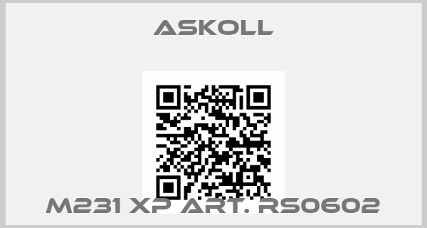 Askoll-M231 XP Art. RS0602