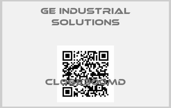GE Industrial Solutions-CL06E300MD