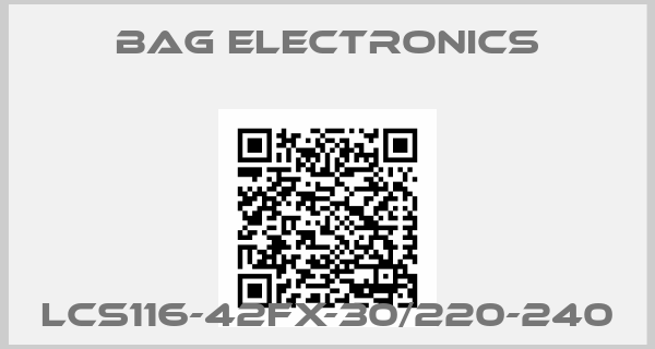BAG Electronics-LCS116-42FX-30/220-240