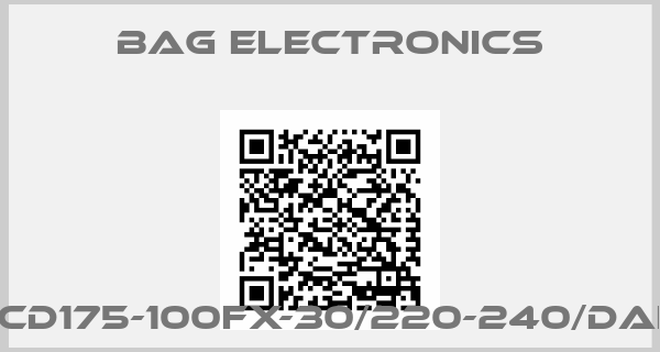 BAG Electronics-NCD175-100FX-30/220-240/DALI