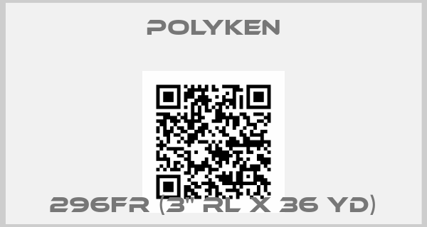 POLYKEN-296FR (3" RL x 36 YD)