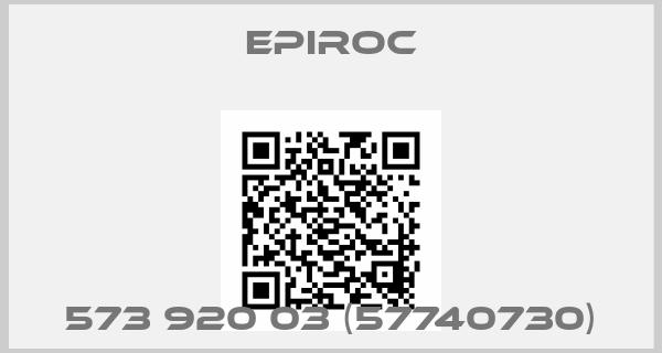 Epiroc-573 920 03 (57740730)