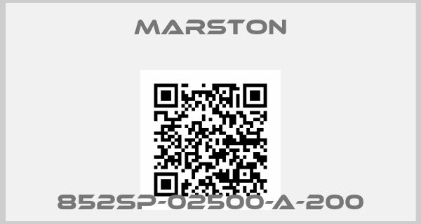 Marston-852SP-02500-A-200